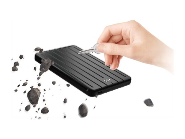 SILICON POWER External SSD Bolt B75 Pro 256Go USB 3.2 Type-C 520/420 Mo/s