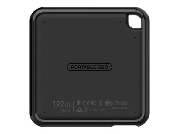 SILICON POWER External SSD PC60 240Go USB 3.2 540/500 Mo/s Black