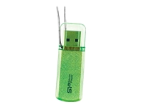 SILICON POWER memory USB Helios 101 8Go USB 2.0 Green