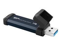 SILICON POWER MS60 1To USB 3.2 Gen2 600/500 Mo/s External SSD Blue