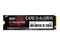 SILICON POWER SSD UD80 2To M.2 PCIe Gen3 x4 NVMe 3400/3000 Mo/s