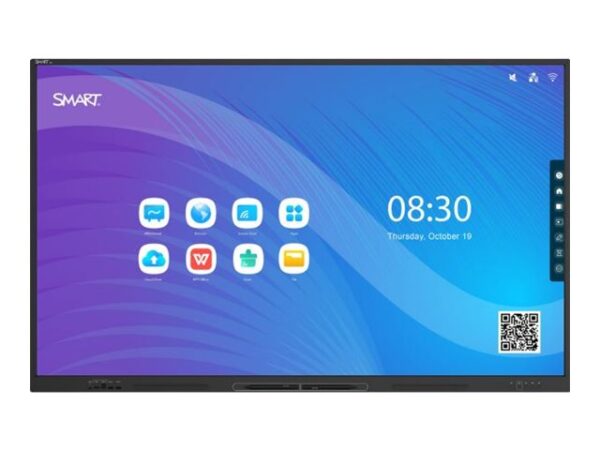 SMART Board GX086-V3 ZERO Series 86p 4K Interactive Display no embedded OS