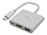 STEELPLAY Mini Dock Adapteur USB-C/HDMI SWITCH