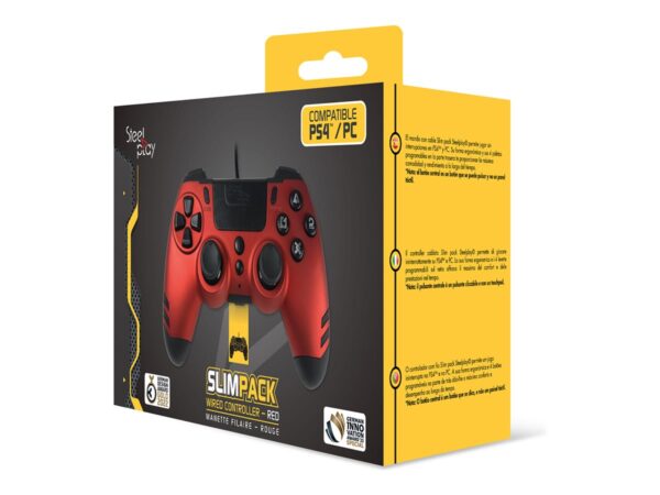 STEELPLAY – SLIM PACK – MANETTE FILAIRE – ROUGE RUBIS MULTI