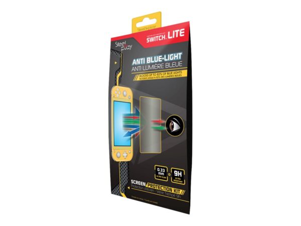 STEELPLAY Verre Protection Ecran 9H Anti Lumiere Bleue SWITCH LITE