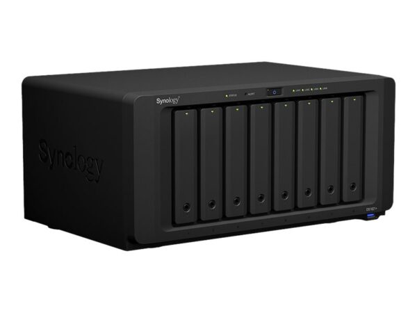 SYNOLOGY DS1821+ 8-Bay NAS AMD Ryzen Embedded V1500B quad-core 2.2GHz 4Go DDR4 up to 32Go 4xUSB 3.2 Gen 1 2xeSATA