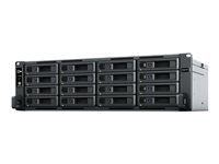 SYNOLOGY RS2821RP+ 16-Bay NAS-Rackmount AMD Ryzen Embedded V1500B quad-core 2.2GHz 4Go DDR4 up to 32Go RJ-45 4x1GbE