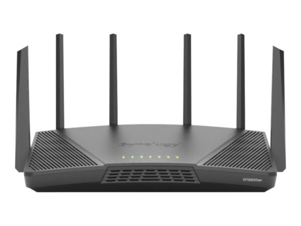 SYNOLOGY RT6600ax 1.8GHz Quad-core DDR3 1GB Tri-band Wi-Fi 6 Router 1xUSB3 5xRJ45