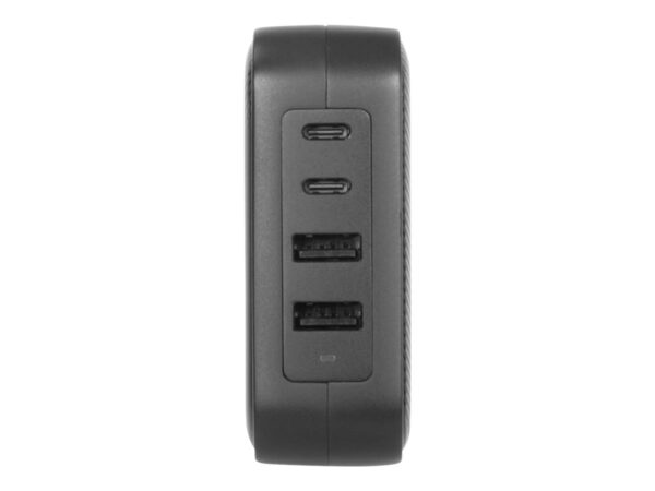 TARGUS 100W Gan Charger Multi port with travel adapters