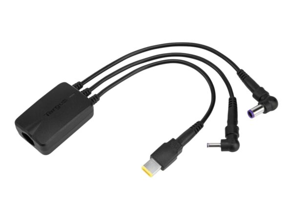 TARGUS 3-Way DC Charging Hydra Cable 3 Pin Black