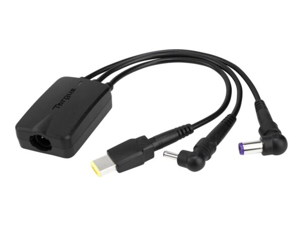 TARGUS 3-Way DC Charging Hydra Cable 3 Pin Black