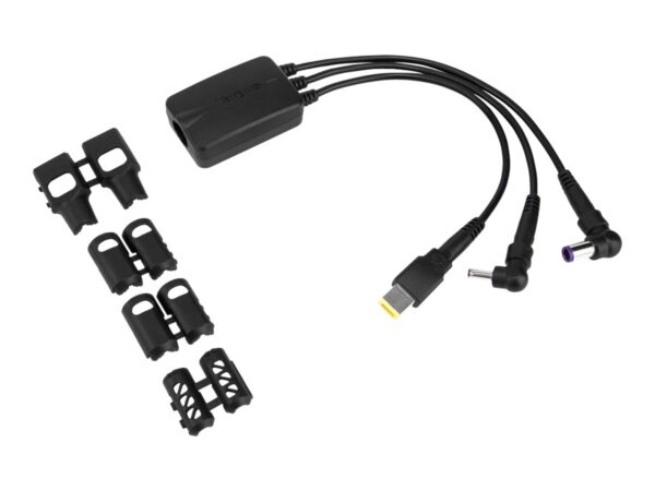 TARGUS 3-Way DC Charging Hydra Cable 3 Pin Black