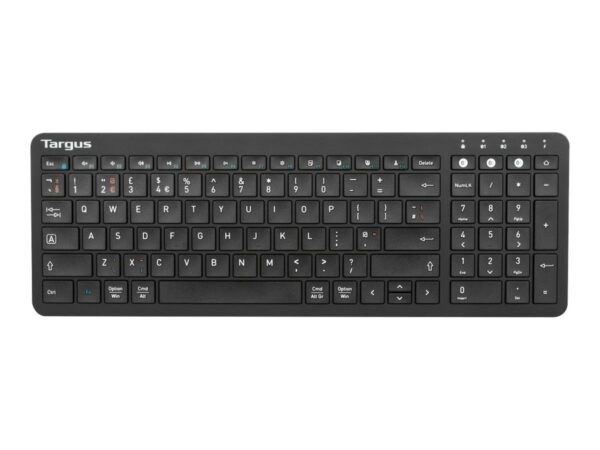 TARGUS Antimicrobial Mid-size Multi-Device Bluetooth Keyboard (UK)