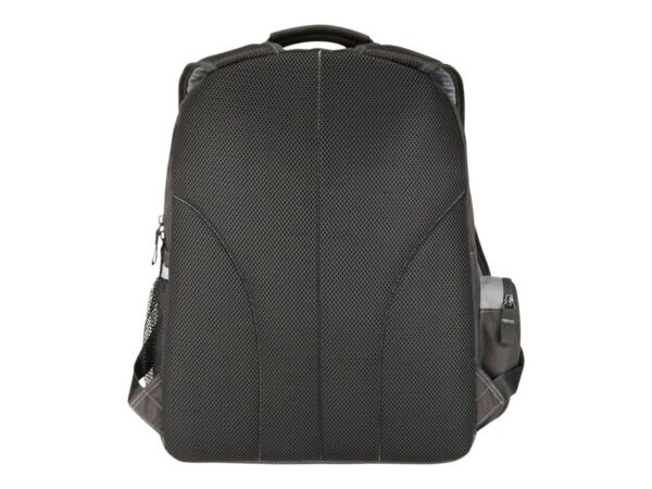 TARGUS ESSENTIAL Notebook Backpac noir  & Grey  / Nylon