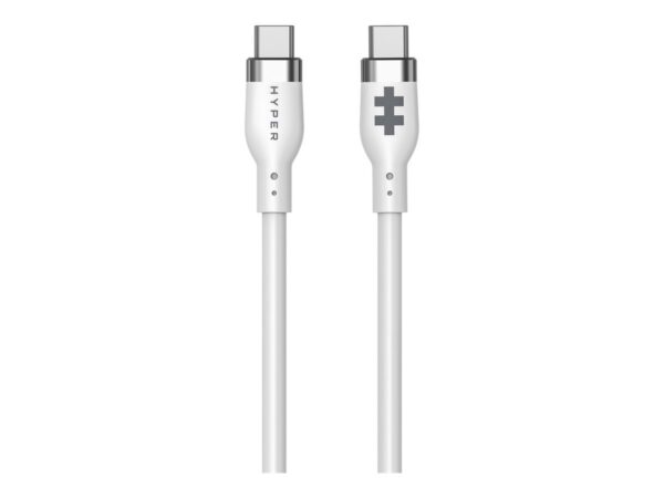 TARGUS Hyper 1.5m Silicone USB-C to USB-C 60W Charging Cable – White