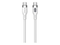 TARGUS Hyper 1.5m Silicone USB-C to USB-C 60W Charging Cable – White