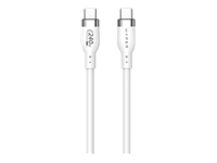 TARGUS HYPER 1M Silicone 240W USB-C Charging Cable – White