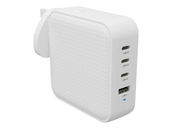 TARGUS Hyper HyperJuice 100W USB-C GaN Travel Charger 3C+1A – White