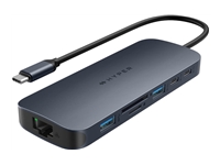 TARGUS HyperDrive EcoSmart Gen.2 Dual HDMI USB-C 11-in-1 Hub w 140 W PD3.1 Pass-Thru – For MST enabled devices