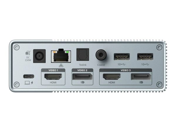 TARGUS HyperDrive Universal GEN2 15-in-1 USB-C Triple Video Docking Station – For MST enabled devices