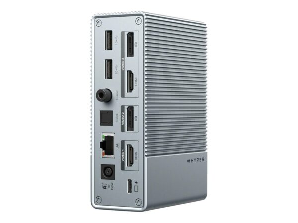 TARGUS HyperDrive Universal GEN2 15-in-1 USB-C Triple Video Docking Station – For MST enabled devices