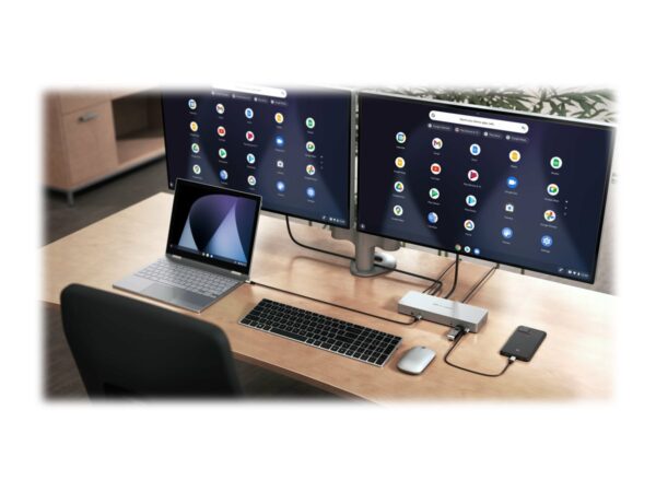 TARGUS HyperDrive WWCB 14-in-1 Triple Video Docking Station – For MST enabled devices