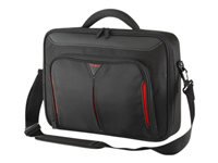 TARGUS sacoche Classic 13-14.1p Clamshell noire et rouge