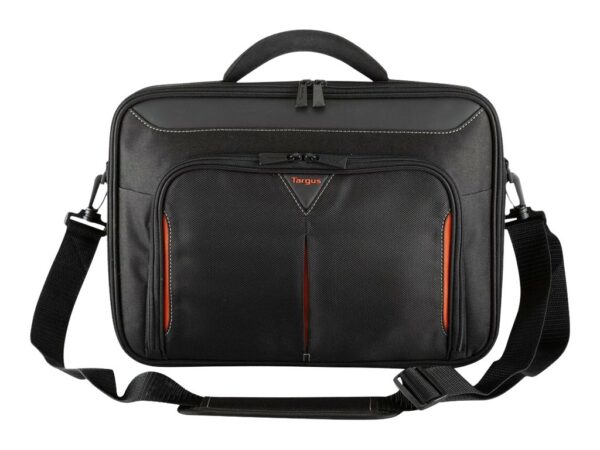 TARGUS sacoche Classic 15-15.6p Clamshell noire et rouge