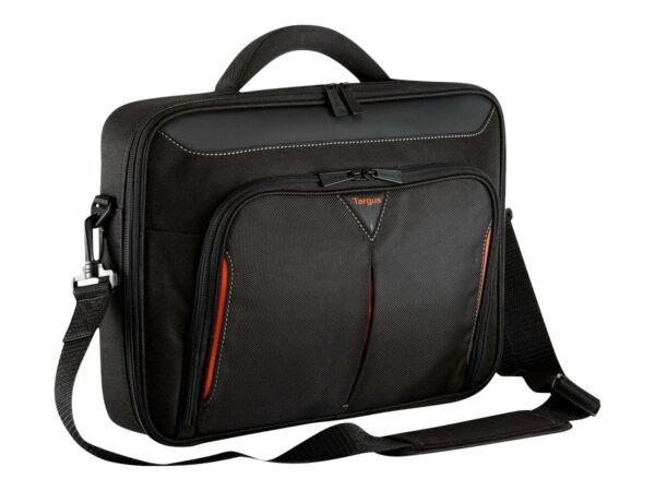 TARGUS sacoche Classic 15-15.6p Clamshell noire et rouge