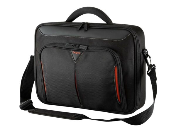 TARGUS sacoche Classic 15-15.6p Clamshell noire et rouge