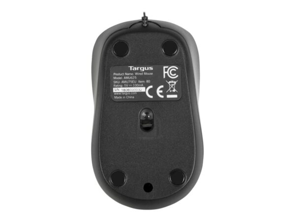 TARGUS Souris compacte Blue Trace USB – Noire