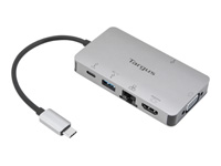 TARGUS USB-C Single Video 4K hdmi/VGA Dock 100W power pass through