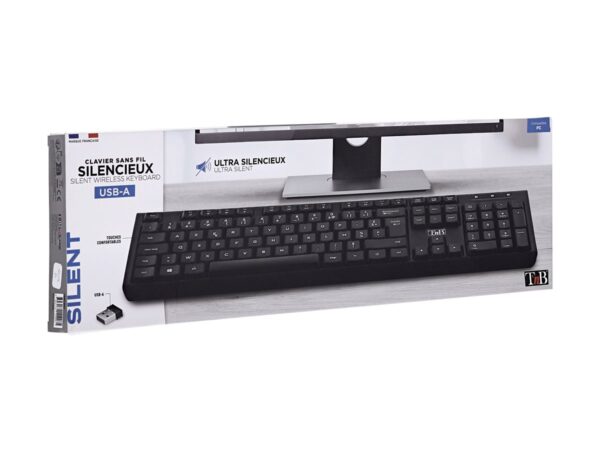 TNB 2in1 Combo Ultra-Quiet Technology With Optimal Key And Click Dampening Wireless And Comfortable