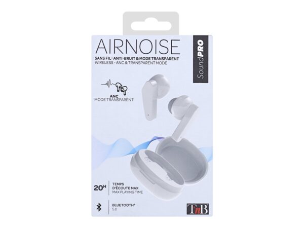 TNB AIR NOISE – TWS earphones with intelligent noise processing – white