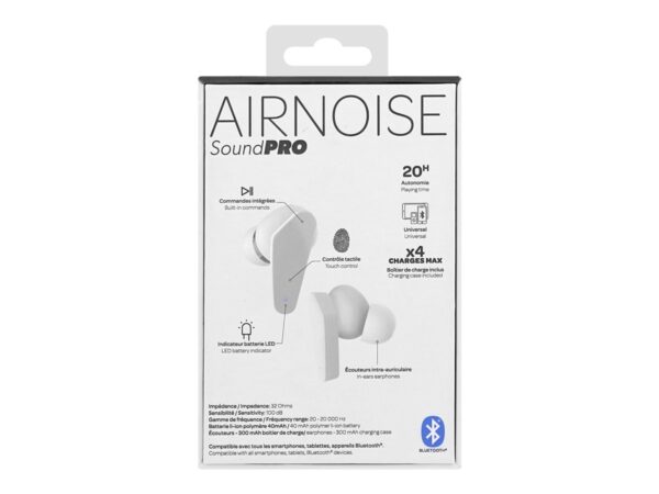 TNB AIR NOISE – TWS earphones with intelligent noise processing – white