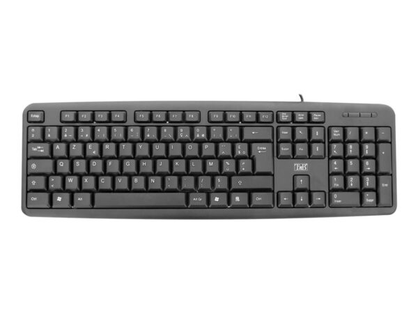 TNB BRIDGE – Wired mouse + keyboard AZERTY- black (FR)