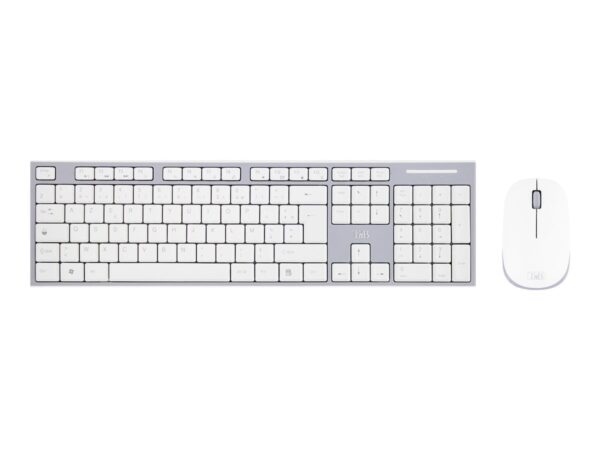 TNB CLASSY Wireless Keyboard/Mouse Combo Azerty High-End Finishes Compact Keyboard With Flat Comfortable And Silent Keys