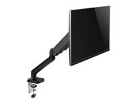 TNB ERGO Line Single Monitor Articulated Arm And Gas Spring Adjustment Material Steel For Screen Size