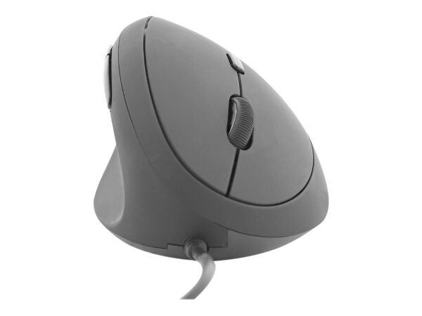 TNB ERGONOMIC Vertical Wired Left-handed Mouse Design designed for optimal use – 5 buttons