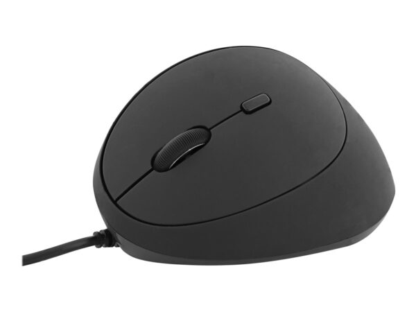 TNB ERGONOMIC Vertical Wired Left-handed Mouse Design designed for optimal use – 5 buttons