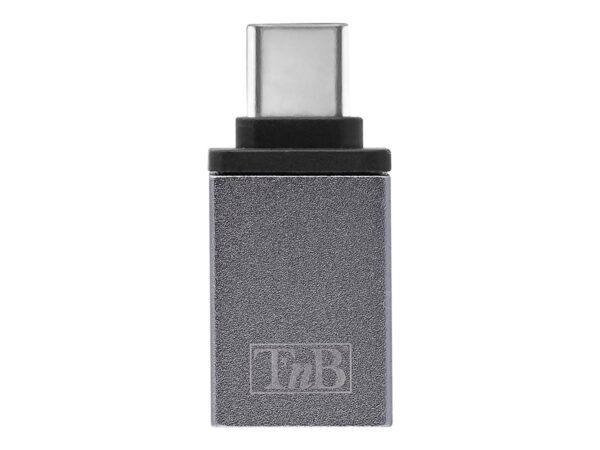 TNB Hub 4 Ports USB 2.0 Selfpowered Compatible Pc/Mac Aluminium Finish