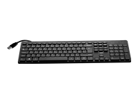 TNB HUB Wired Keyboard Built-In 3X Usb-A Hub Brushed Finish Fine Touches Automatic Connection No Installation Required