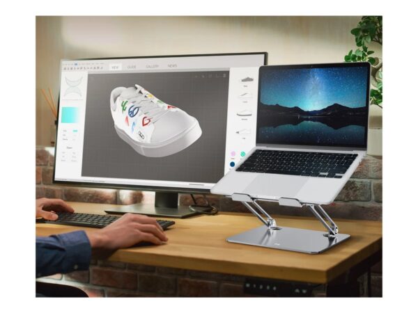 TNB iClick – Adjustable Metal Stand for Notebooks up to 17p