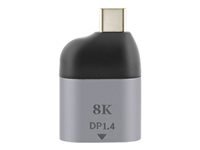 TNB Mini iClick Type C To Displayport Adapter For Resolutions Up To 8K/60Hz Compatible With Lower Resolutions