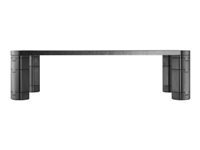 TNB Monitor Riser With Modular Riser Solid Particle Board And Moisture Resistance Heavy-Duty 20Kg Adjustable Height