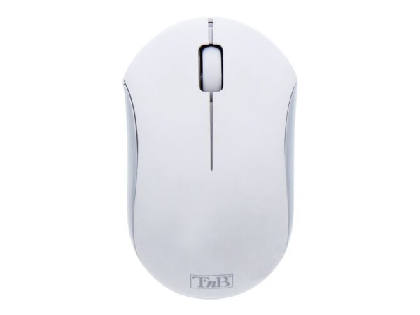TNB RUBBY Wireless Mouse 1600 Dpi Silent Compact Size Soft Touch Ergonomic Shape Power Mode Saving Auto Link Wireless