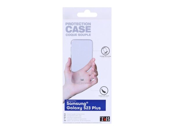 TNB Soft case Samsung S23 Plus – Transparent