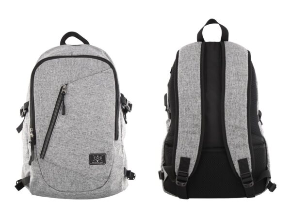 TNB WILD – Backpack with multiple pockets – mottled grey