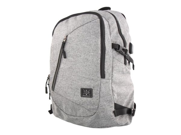 TNB WILD – Backpack with multiple pockets – mottled grey