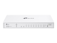TP-LINK 10-Port Gigabit Smart Switch with 8-Port PoE+ 8x Gigabit PoE+ Ports 2x Gigabit SFP Slots 802.3af/at 61 W PoE Power